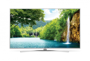 65" LED TV LG 65UH7707, Silver (3840x2160 UHD, SMART TV, PMI 2500Hz, DVB-T2/C/S2)