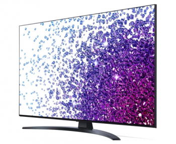 43" LED TV LG 43NANO766PA, Black (3840x2160 UHD, SMART TV, DVB-T/T2/C/S2)