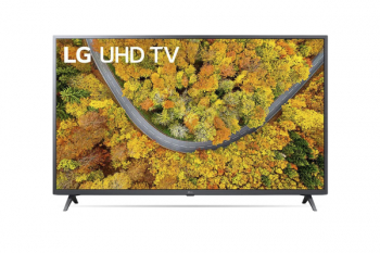 65" LED TV LG 65UP76506LD, Black (3840x2160 UHD, SMART TV, DVB-T2/C/S2)