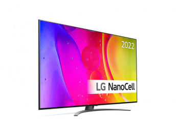 75" LED TV LG 75NANO826QB, Black (3840x2160 UHD, SMART TV, DVB-T/T2/C/S2)