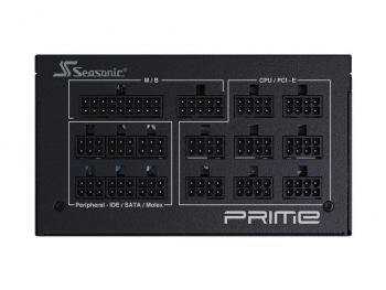  Power Supply ATX 850W Seasonic Prime PX-850 80+ Platinum, 135mm, Full Modular, Fanless until 40%