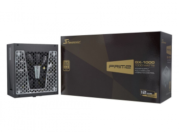  Power Supply ATX1000W Seasonic Prime GX-1000 80+ Gold, 135mm, Full Modular, Fanless until 40%