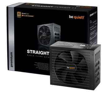 Power Supply ATX 850W be quiet! STRAIGHT POWER 11, 80+ Gold, 135mm fan, LLC+SR+DC/DC, Modular cables