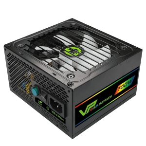 Power Supply ATX 700W GAMEMAX VP-700-RGB-M, 80+ Bronze, Active PFC, 120mm RGB fan, Semi-modular