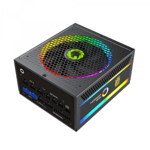 Power Supply ATX 1050W GAMEMAX RGB-1050 Pro, 80+ Gold, LLC+DC/DC, 140mm fan, Fully Modular, RGB