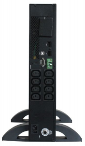 UPS PowerCom SRT-3000, 3000VA/2700W, Smart Line Interactive, Pure Sinewave, LCD, AVR, USB, 8xIEC