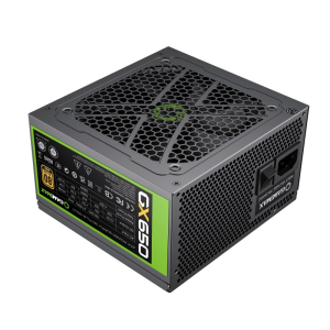 Power Supply ATX 650W GAMEMAX GX-650, 80+ Gold, Active PFC, LLC+DC/DC, Full Modular, 120mm fan