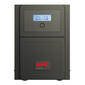 APC Easy UPS SMV750CAI 750VA/525W, Tower, Sinewave, Line inter., LCD, AVR, USB, Comm. slot, 6*C13