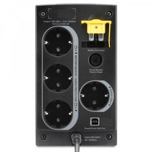APC Back-UPS BC750-RS 750VA/415W, 230V, AVR, USB, 4*Schuko Sockets