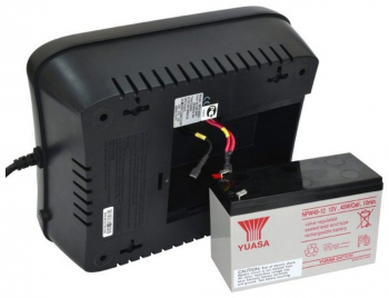UPS  Ultra Power  850VA/480W, (3 steps of AVR, CPU controlled), USB, 8 Schuko, 2 IEC, plastic case