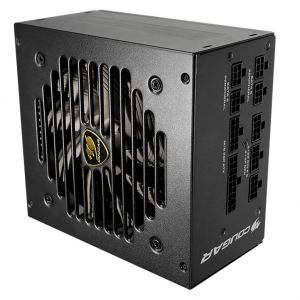 Power Supply ATX 750W Cougar GEX 750, 80+ Gold, 120mm,Full Modular, Flat Cables,Zero noise up to 40%