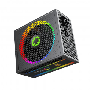 Power Supply ATX 1050W GAMEMAX RGB-1050 Pro, 80+ Gold, LLC+DC/DC, 140mm fan, Fully Modular, RGB