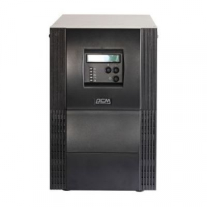 UPS PowerCom VGS-3000, Tower, 3000VA/2700W, Online, LCD, USB,SNMP SLOT, Ex. Batt. Con., 6xSchuko