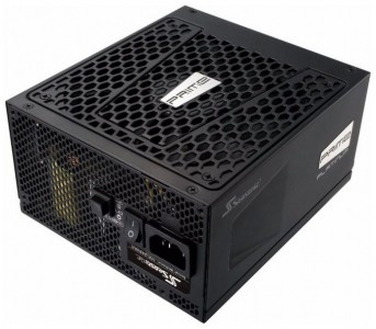  Power Supply ATX 650W Seasonic Prime Ultra 650 80+ Platinum, 135mm Full Modular, Fanless until 40 %