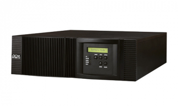 UPS PowerCom VRT-3000, Rack&Tower,3000VA/2700W, Online, LCD, USB,SNMP SLOT,Ex.Batt. Con.,2xSchuko