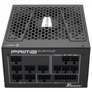  Power Supply ATX1000W Seasonic Prime PX-1000 80+ Platinum, 135mm, Full Modular, Fanless until 40%