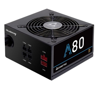 Power Supply ATX 750W Chieftec A-80 CTG-750C, 85+, Active PFC, 120mm silent fan, Modular Cable