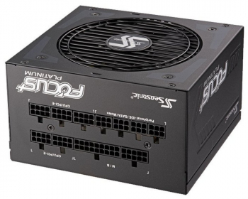  Power Supply ATX 650W Seasonic Focus Plus 650 80+ Platinum, 120mm, Full Modular, Fanless until 30 %