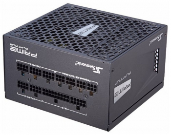  Power Supply ATX 650W Seasonic Prime Ultra 650 80+ Platinum, 135mm Full Modular, Fanless until 40 %