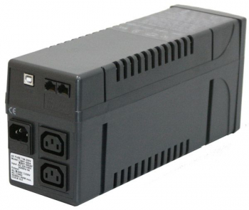 UPS PowerCom BNT- 800AP 800VA/480W Line Interactive, AVR, RJ45, USB, 2*IEC Sockets