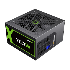 Power Supply ATX 750W GAMEMAX GX-750, 80+ Gold, Active PFC, LLC+DC/DC, Full Modular, 120mm fan