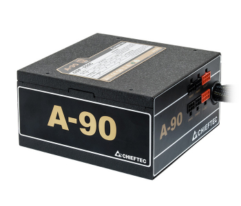 Power Supply ATX 650W Chieftec A-90 GDP-650C, 80+ Gold, Active PFC, 140mm silent fan, Modular Cable