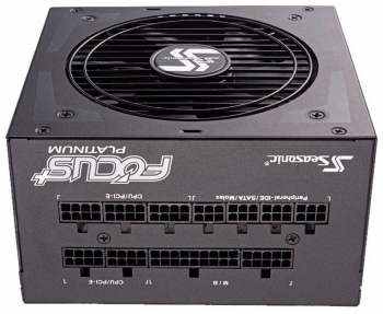  Power Supply ATX 650W Seasonic Focus Plus 650 80+ Platinum, 120mm, Full Modular, Fanless until 30 %