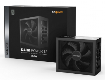 Power Supply ATX 850W be quiet! DARK POWER 12, 80+ Titanium, 135mm fan, LLC+SR+DC/DC, Modular cables