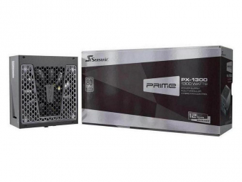  Power Supply ATX1300W Seasonic Prime 1300 Platinum, 135mm, Full Modular, Fanless until 20 % load
