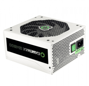 Power Supply ATX 600W GAMEMAX GM-600 White, 80+ Bronze, Modular cable, Active PFC, 140mm fan, Retail