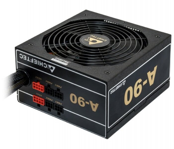 Power Supply ATX 750W Chieftec A-90 GDP-750C, 80+ Gold, Active PFC, 140mm silent fan, Modular Cable