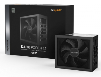 Power Supply ATX 750W be quiet! DARK POWER 12, 80+ Titanium, 135mm fan, LLC+SR+DC/DC, Modular cables