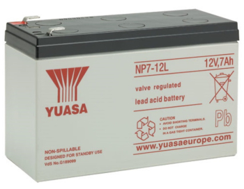 Baterie UPS 12V/   7AH T2 Yuasa NP7-12L-TW, 3-5 years