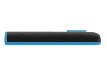 128GB  USB3.1 Flash Drive ADATA "UV128", Black-Blue, Plastic, Slider (R/W:90/40MB/s)