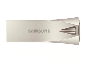  32GB USB3.1 Flash Drive Samsung Bar Plus "MUF-32BE3/APC", Silver, Metal Case (R:200MB/s)