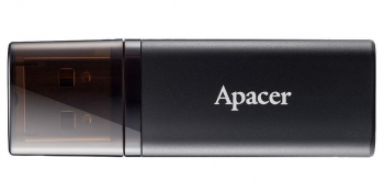  32GB USB3.1 Flash Drive  Apacer "AH25B",  Black, Matte Metal, Classic Cap (AP32GAH25BB-1)