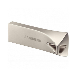  32GB USB3.1 Flash Drive Samsung Bar Plus "MUF-32BE3/APC", Silver, Metal Case (R:200MB/s)