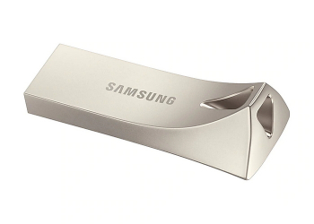  32GB USB3.1 Flash Drive Samsung Bar Plus "MUF-32BE3/APC", Silver, Metal Case (R:200MB/s)