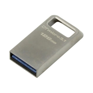 128GB USB3.1 Flash Drive Kingston DataTravaler Micro "DTMC3", Ultra-small Metal Case (DTMC3/128GB)