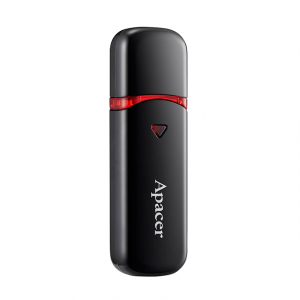  32GB USB2.0 Flash Drive  Apacer "AH333", Black, Classic Cap (AP32GAH333B-1)