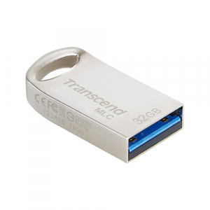  32GB USB3.1 Flash Drive Transcend "JetFlash 720S", Silver, Metal Case, COB (MLC , R/W:130/45MB/s)