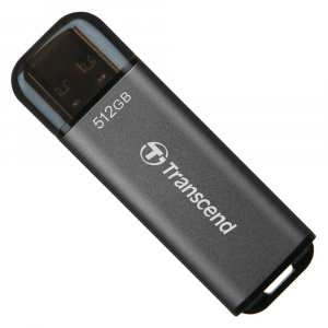 512GB USB3.1 Flash Drive Transcend "JetFlash 920", Space Gray, Cap, High Speed TLC (R/W:420/400MB/s)