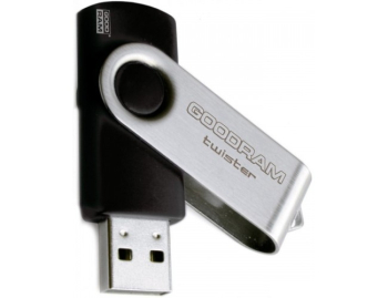 Флешка GOODRAM Twister (UTS3-0320K0R11)  FLASHDRIVE 16GB USB 3.0  Black