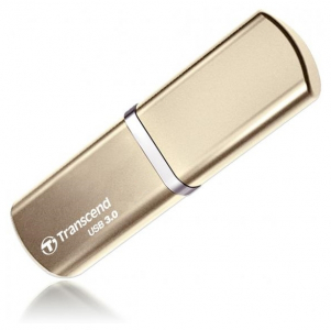 128GB  USB3.1 Flash Drive Transcend "JetFlash 820", Gold, Metal Case, Luxury Design (R/W:90/50MB/s)