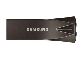  32GB USB3.1 Flash Drive Samsung Bar Plus "MUF-32BE4/APC", Grey, Metal Case (R:200MB/s)