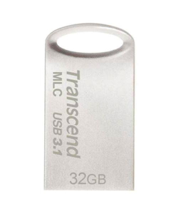  32GB USB3.1 Flash Drive Transcend "JetFlash 720S", Silver, Metal Case, COB (MLC , R/W:130/45MB/s)
