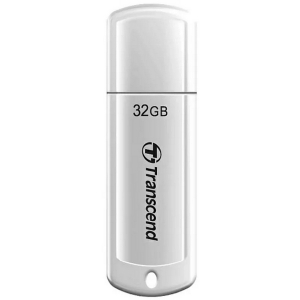  32GB USB2.0 Flash Drive Transcend "JetFlash  370", White, Classic Cap (R/W:18/8MB/s)