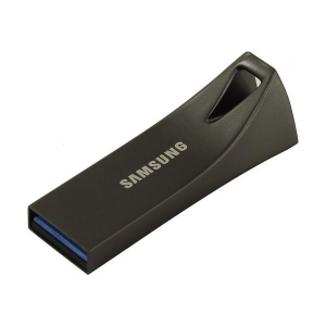  64GB USB3.1 Flash Drive Samsung Bar Plus "MUF-64BE4/APC", Grey, Metal Case (R:200MB/s)