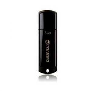   8GB USB2.0 Flash Drive Transcend "JetFlash  350", Black, Classic Cap (R/W:18/4MB/s) 