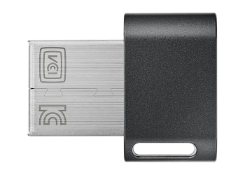 128GB USB3.1 Flash Drive Samsung FIT Plus "MUF-128AB/APC", Grey, Plastic Case (R:200MB/s)